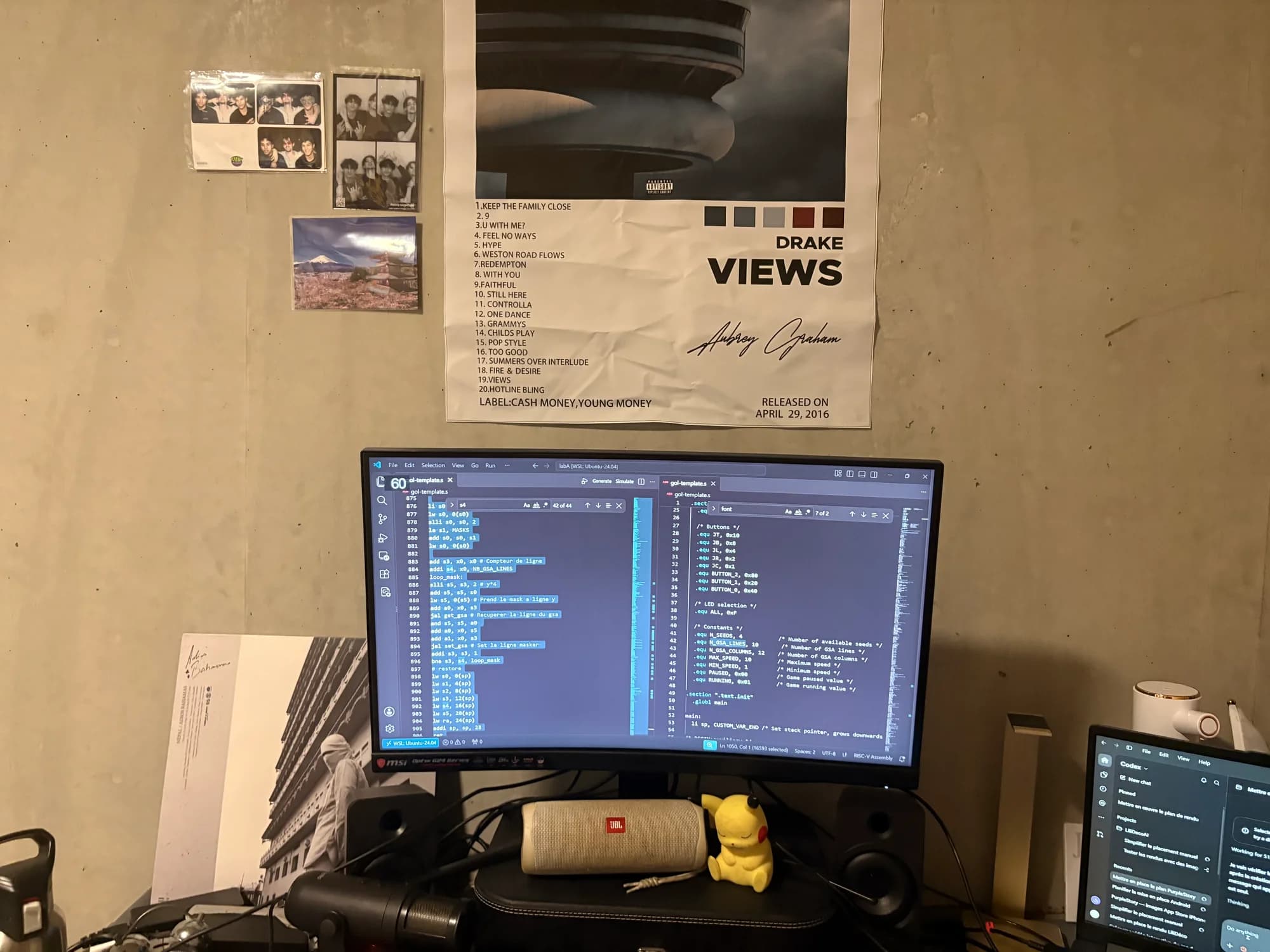 My everyday coding workspace.