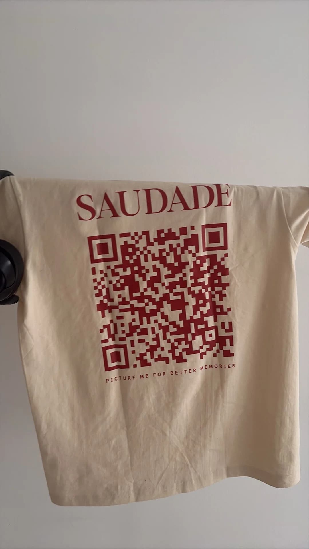 The Saudade T-shirt design.