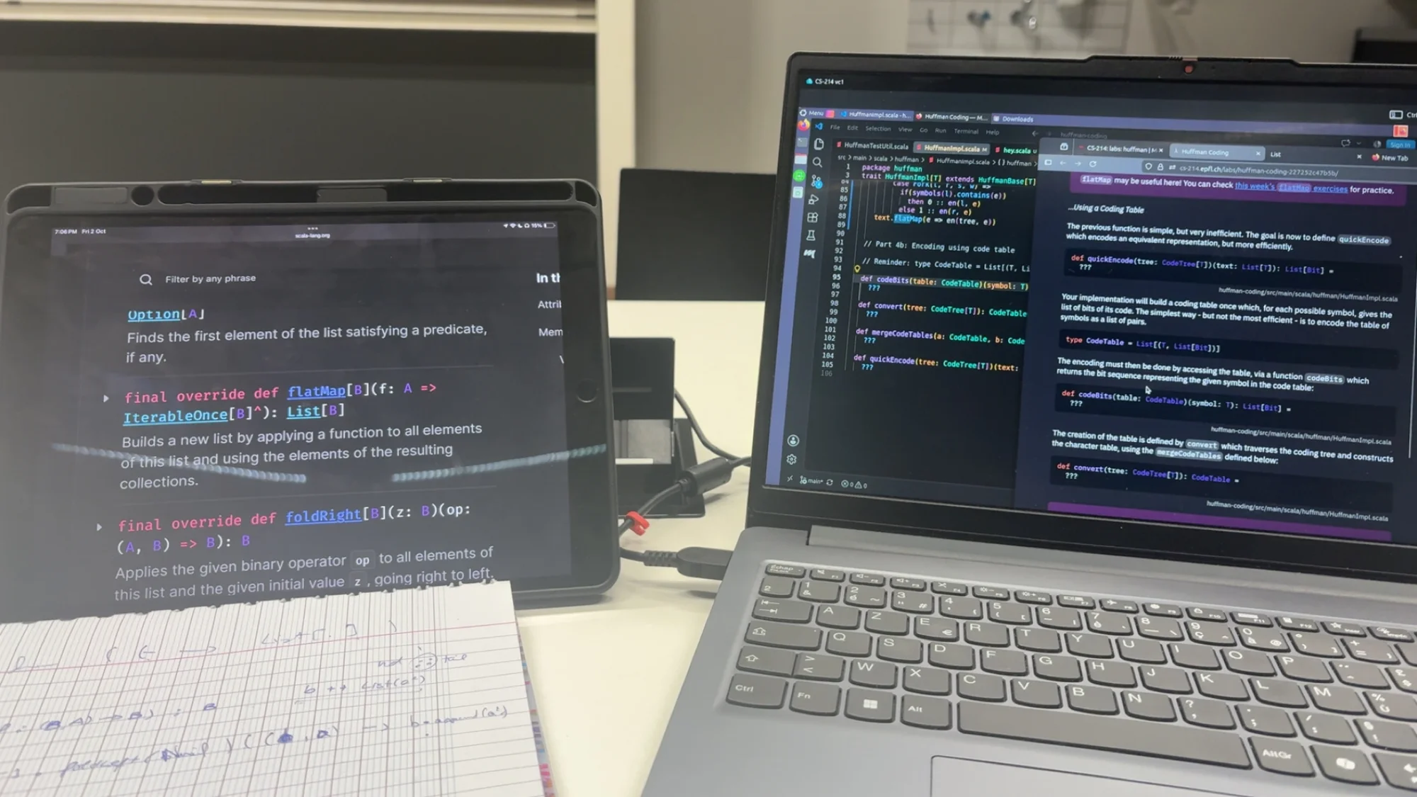 Scala notes, documentation, and code.